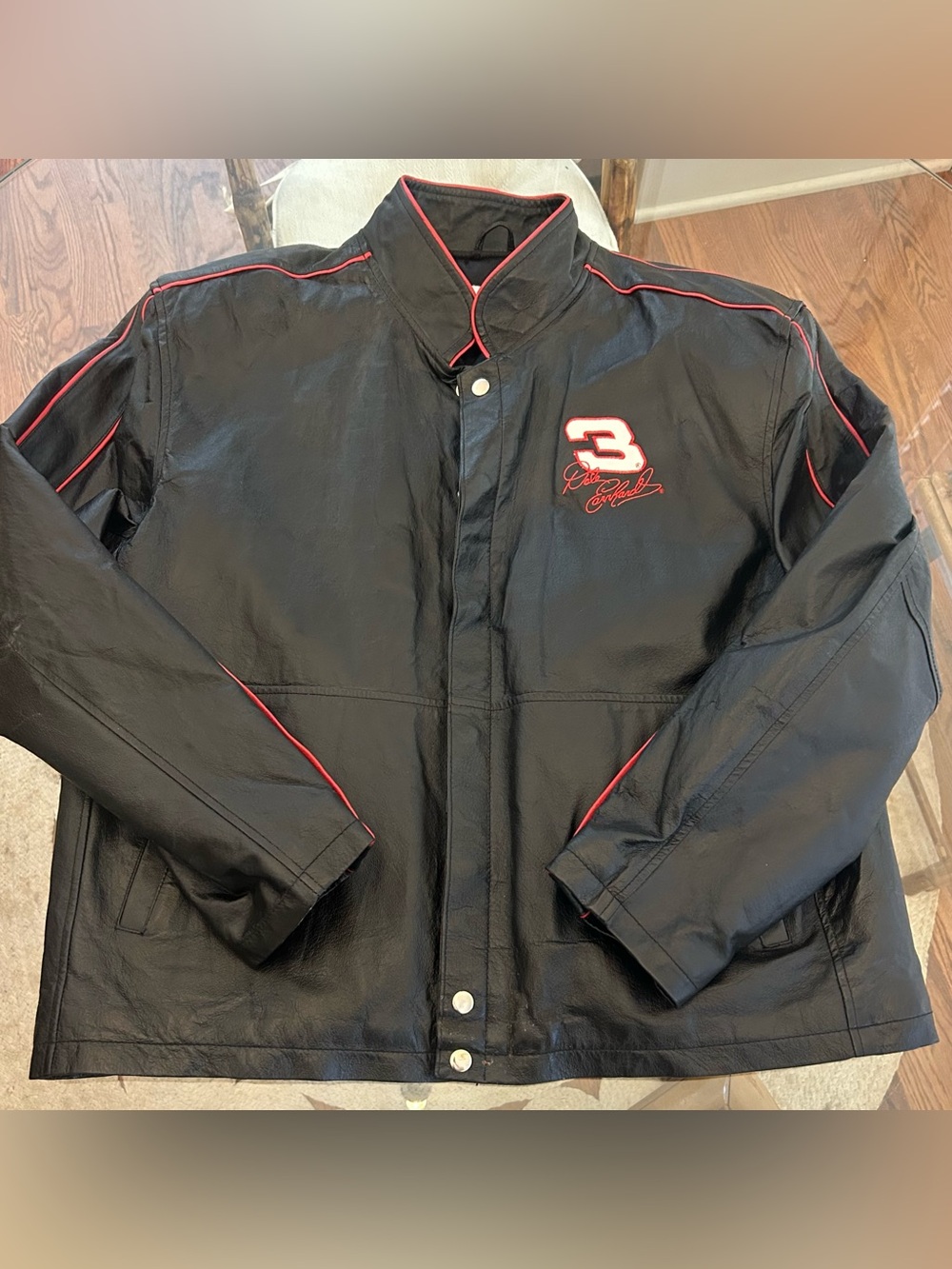Dale Earnhardt leather jacket “The Intimidator”